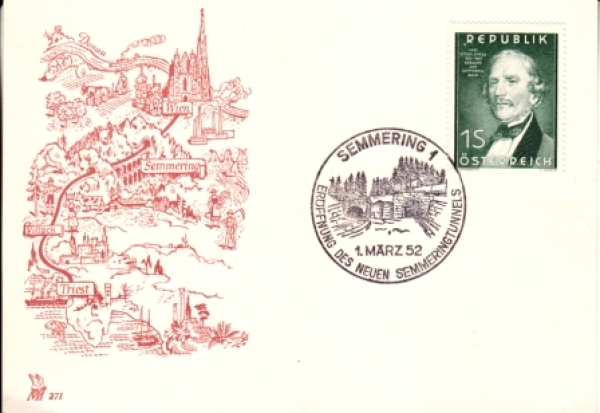 A FDC 0971 ● - 1952
